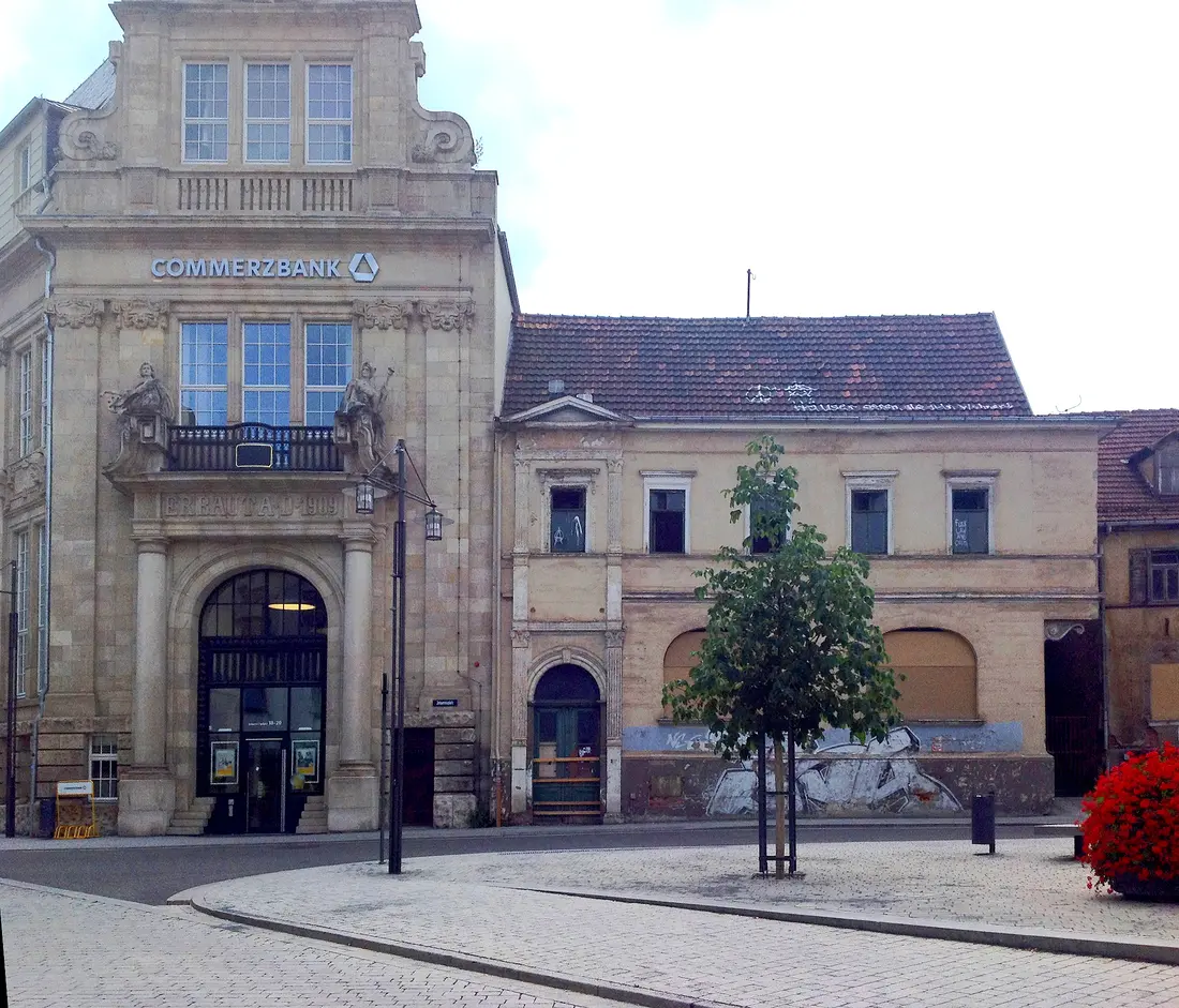 Eine Commerzbank in Eisenach