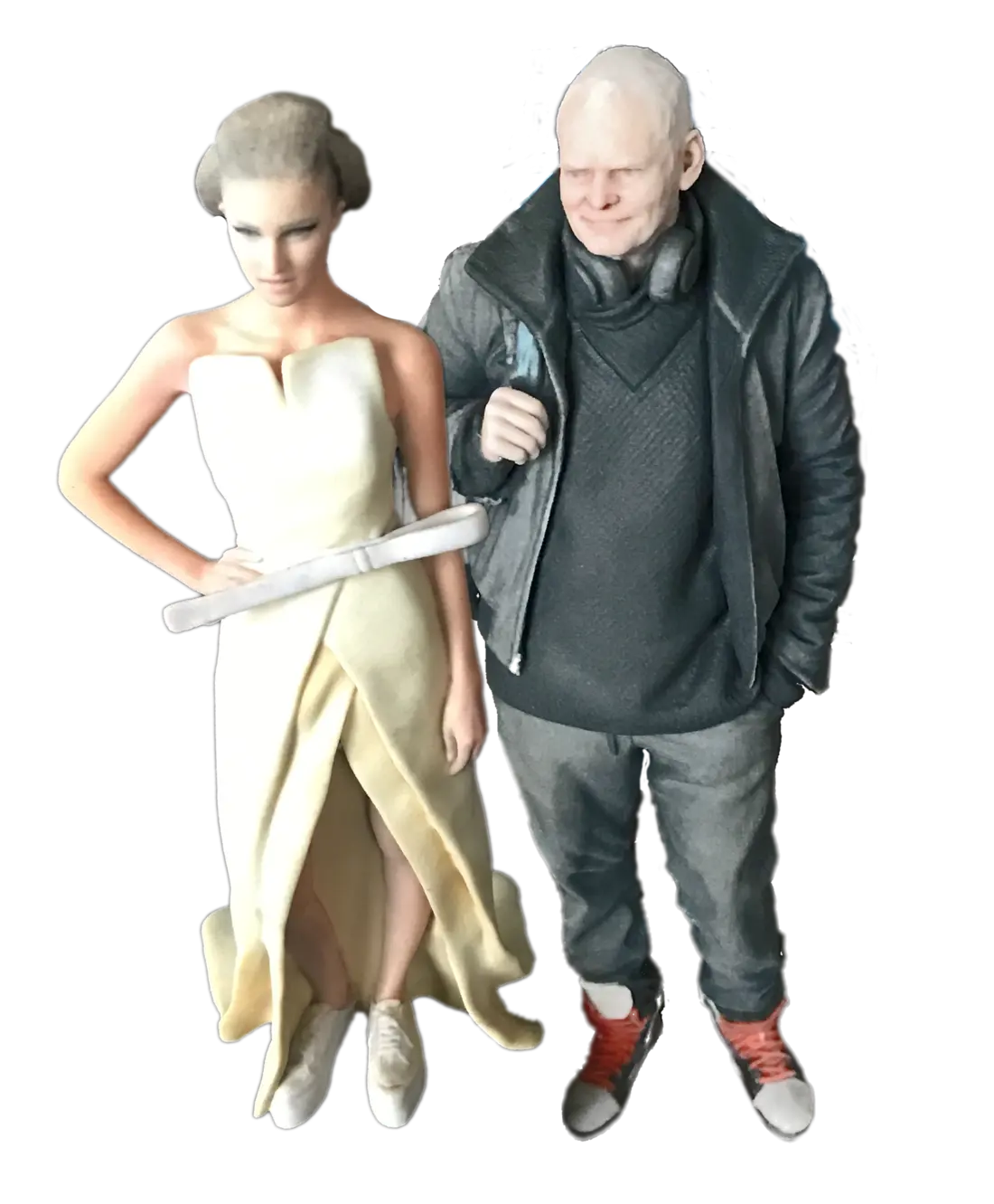 Zwei Figuren (3D-Printing)
