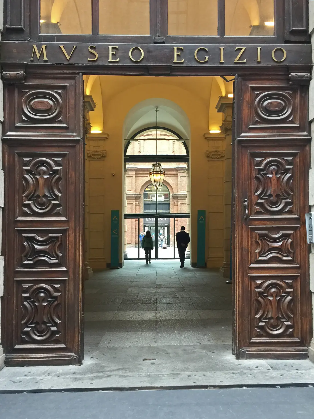 Eingang des Ägyptischen Museums