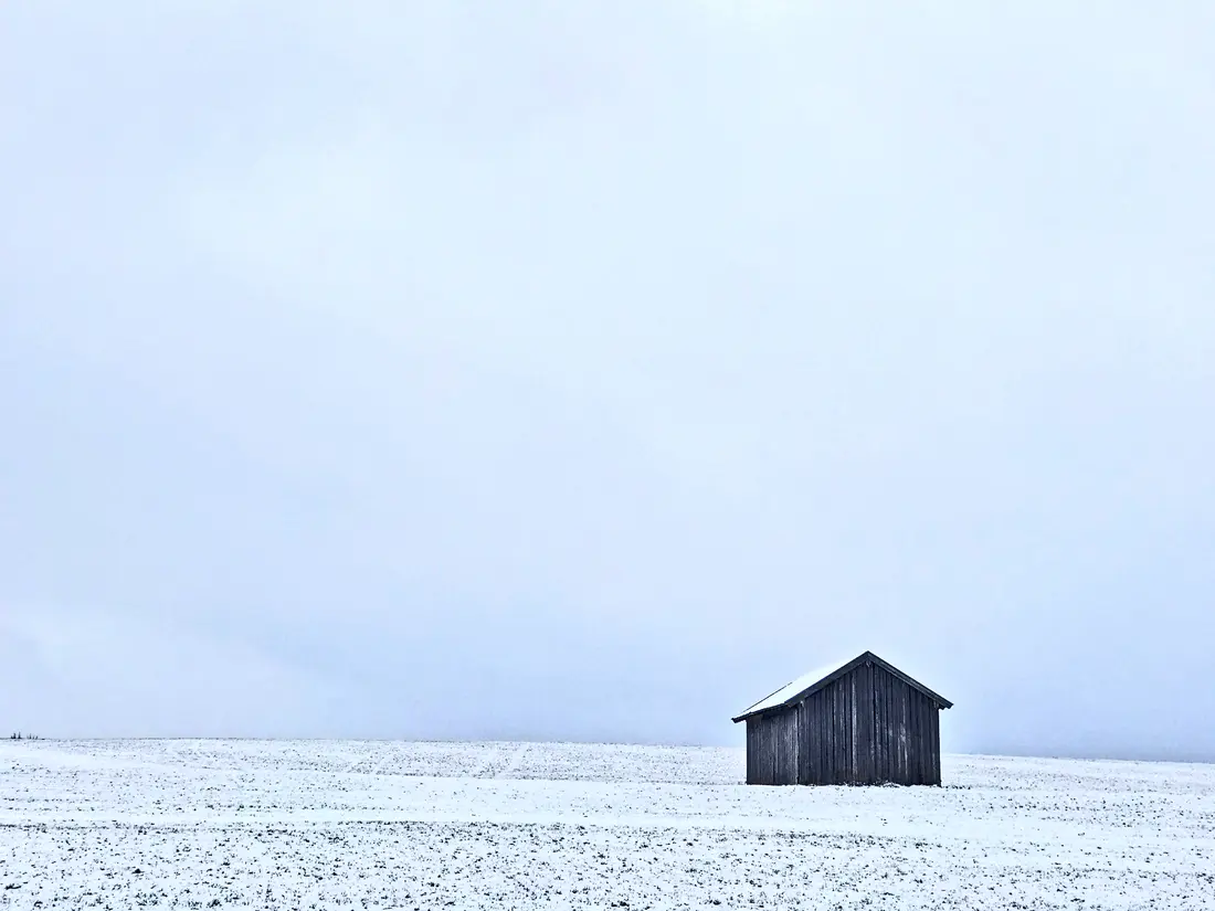 Almhütte auf Alm bei Bad Tölz