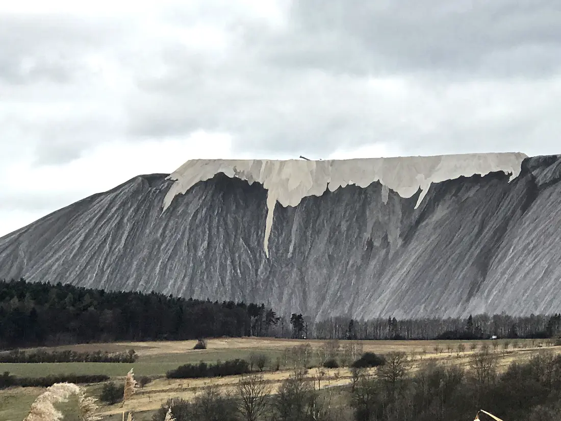 Die sogenannten "Weissen Berge"