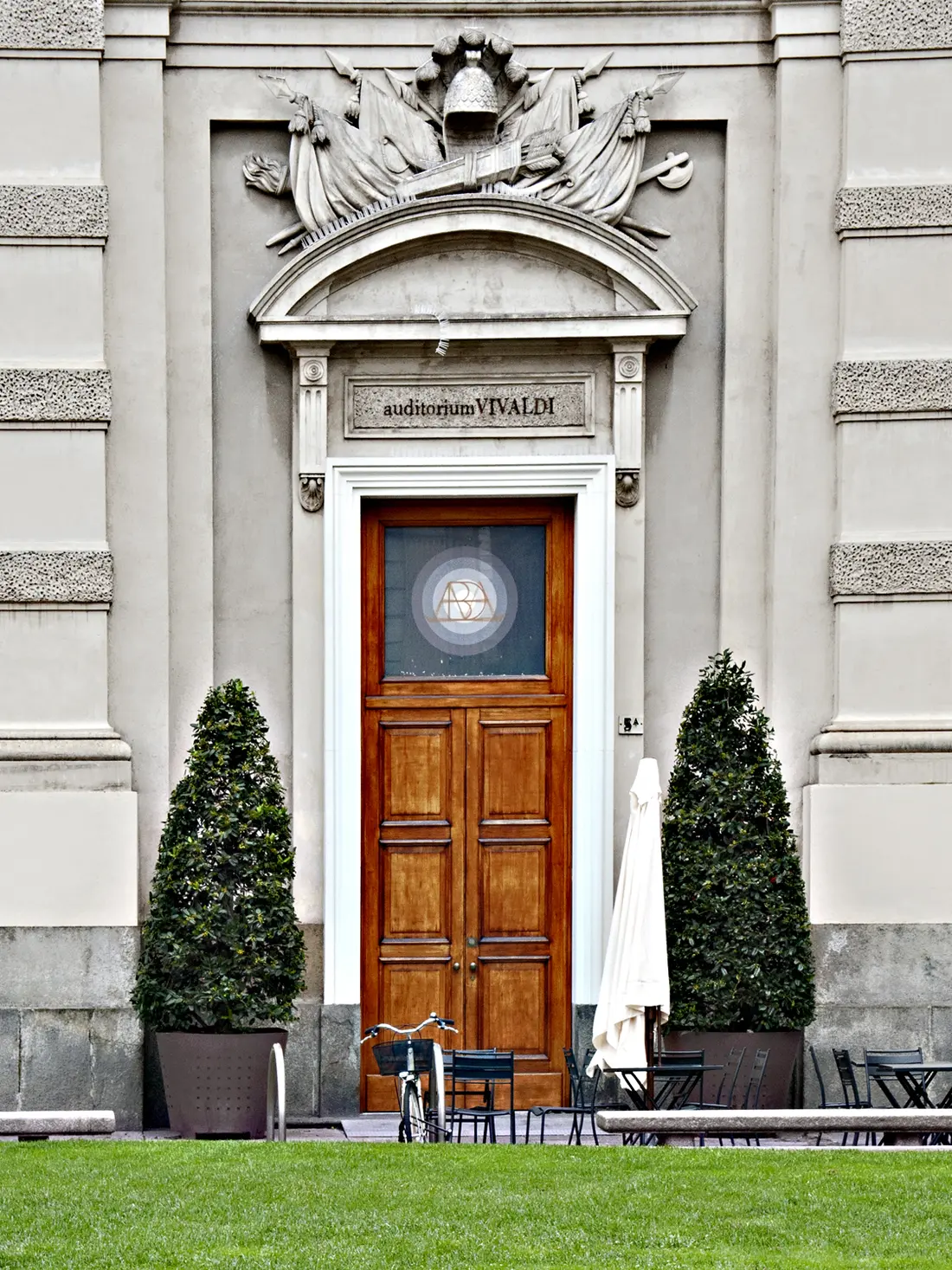 Eingang zum Auditorium Vivaldi