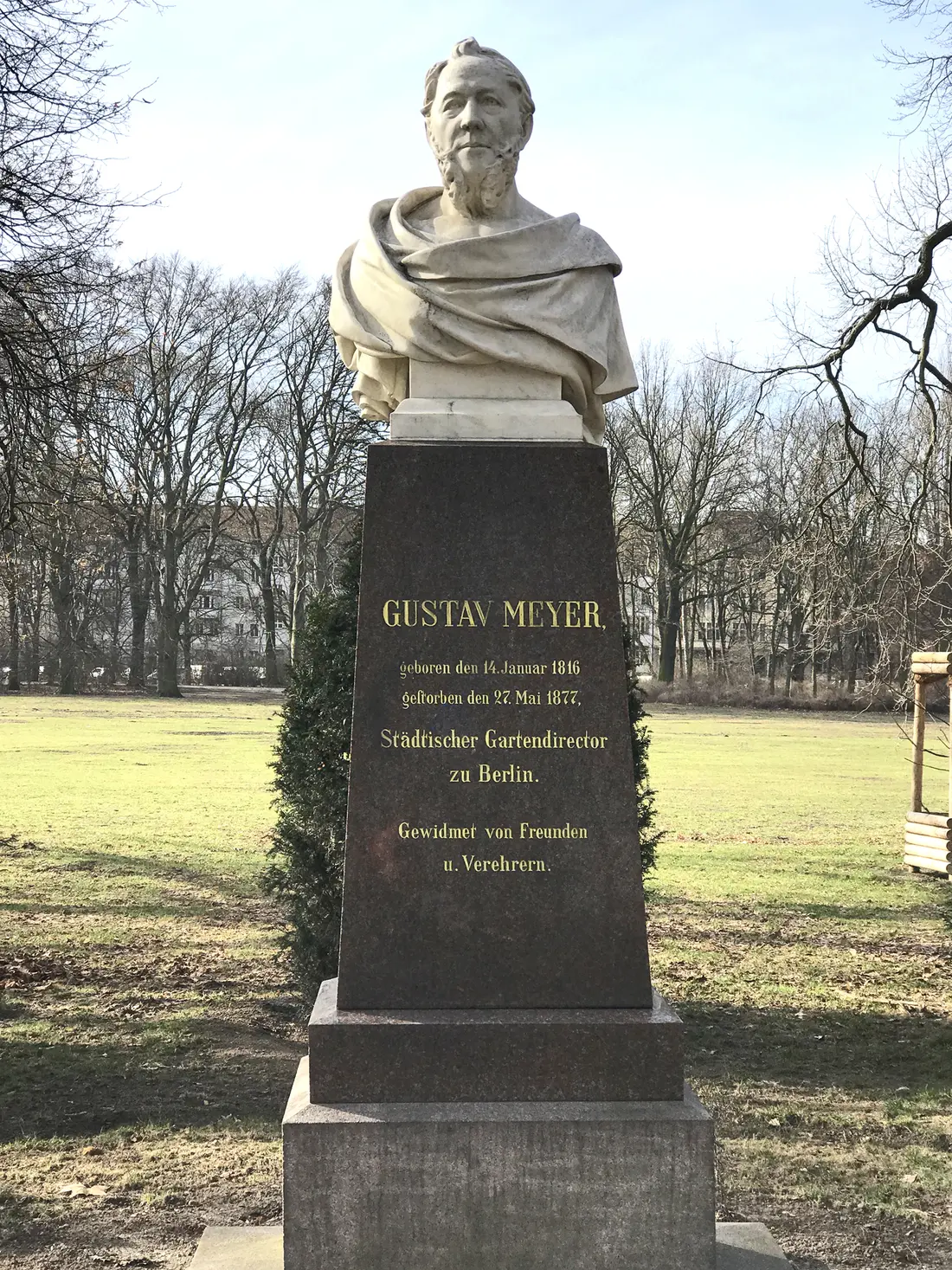 Gustav Meyer Statue