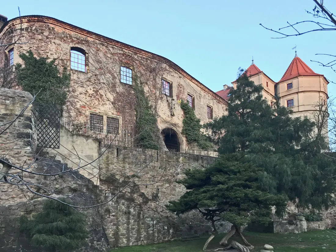 Blick auf das Schloss