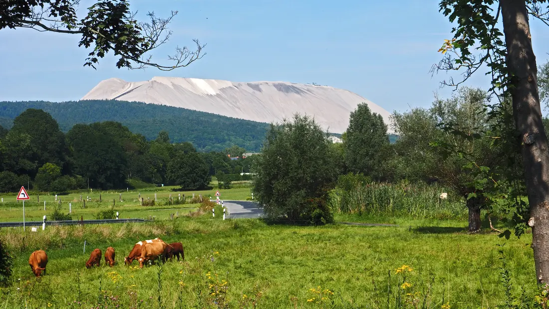 Die Abraumhalde bei Heringen