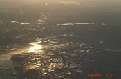 Anflug auf Boston