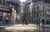 Wasserspiele am Rathenauplatz