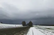 Wetterfront zieht auf