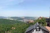 Panoramablick über die Wartburg